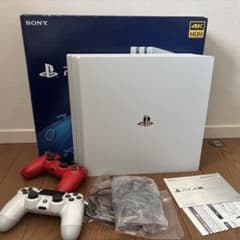 ps4pro 1TB ホワイト CUH-7200BB02 動作確認済みのサムネイル