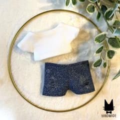 skzoo mini 服 ハンドメイド Tシャツ ダメージジーンズ風パンツのサムネイル