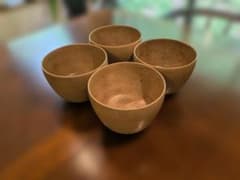 杉田明彦　筒形椀 白漆大　２椀のサムネイル