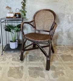 ★Anna 様専用★ラタン　（藤）チェア　ダイニングチェアのサムネイル