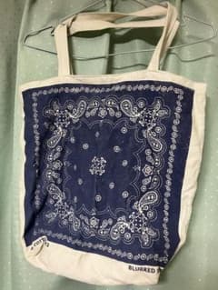 sm2 samansa mos2バンダナ柄 コットン トートバッグ エコバッグ