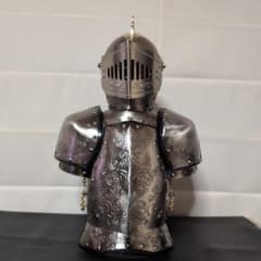ニッカ 鎧 兜 甲冑 西洋 騎士 アンティーク 洋風 胸像 置物 昭和 レトロ ニッカ 鎧 兜 甲冑 西洋 騎士 アンティーク 洋風 胸像 置物 昭和