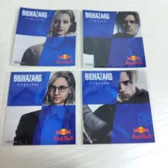 バイオハザードレクイエム　RedBullコラボステッカー　4種セットのサムネイル