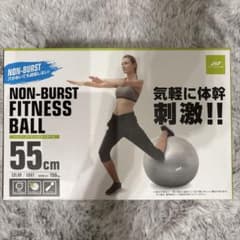 ノンバーストフィットネスボール 55cm グレー