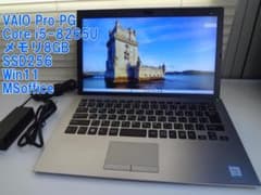 VAIO PRO PG i5 MEM8 SSD256 シルバー VAIO PRO PG i5 MEM8 SSD256 シルバー - メルカリ