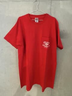 FRANKY & JOHNNY'S ポケットTシャツ レッドのサムネイル
