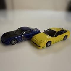 ジャンク】アオシマ ドリフト天国 180SX&RX-7 2台セット - メルカリ