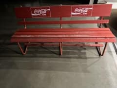 Coca-Cola コカ・コーラ ベンチ アウトドア当時物 - メルカリ