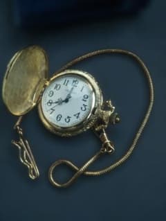 EXCELLENT手動巻き 金色懐中時計