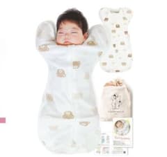 【新品未使用】スワドルメリー　Sサイズ　おくるみのサムネイル