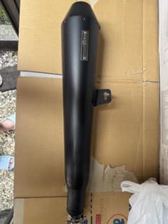 【1週間限定価格】レブル250 SS BLK スリップオンマフラーのサムネイル