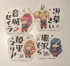 アイカツ！ ステッカー 4枚セットのサムネイル