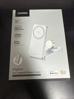UGREEN MagFlow 3-in-1 ワイヤレス充電器