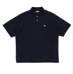 HUMAN MADE ポロシャツ ネイビー Lサイズ Polo Shirtのサムネイル
