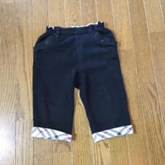 バーバリー ズボン 90 黒のサムネイル