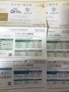 【ゆいちん様専用】鈴鹿サーキット 株主優待券のサムネイル