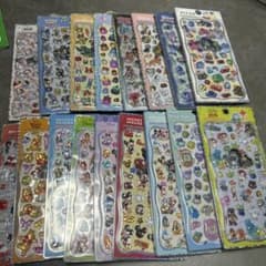 プチドロップステッカー　シール　１７枚セット　まとめ売りのサムネイル