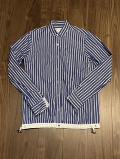 sacai サカイ 20SS ドローストリングストライプシャツ - メルカリ
