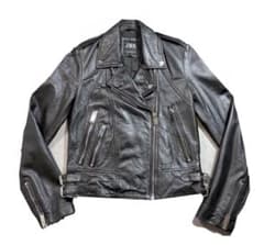 未使用 本革 ダブルライダース 平成ギャル y2k パンクのサムネイル