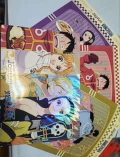 ワンピース JOYFULL ホログラムクリアファイル 4枚セット シークレットのサムネイル