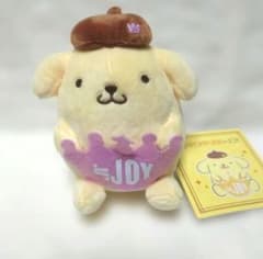 ニアジョイ　≒JOY×ポムポムプリンマスコット　ピンク　ぬいぐるみ