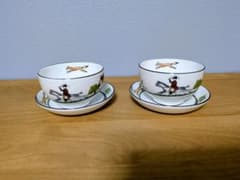 WEDGWOOD ハンティングシーン ジャパニーズティーカップ＆ソーサー 2客のサムネイル