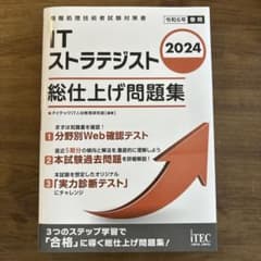 2024 ITストラテジスト 総仕上げ問題集のサムネイル