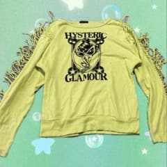HYSTERIC GLAMOUR ミニちゃん長袖Tシャツ　フリンジ付きのサムネイル