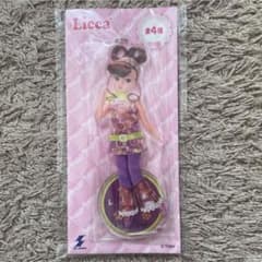 リカちゃん　アクリルスタンドキーホルダー　レトロリカ　ラウンドワン限定　B