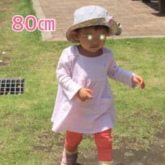 ☆お安く☆ 80㎝ ラルフローレン ボーダーワンピース♫春秋冬のサムネイル