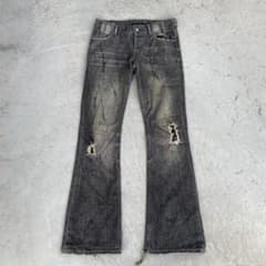 00s y2k archive flare denim グランジ yoko - メルカリ
