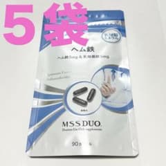 ヘム鉄 乳酸菌ミネラル MSS DUO 90カプセル 5個セット - メルカリ