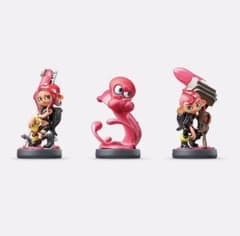 スプラトゥーン　amiibo トリプルセット　タコ　タコガール　タコボーイのサムネイル