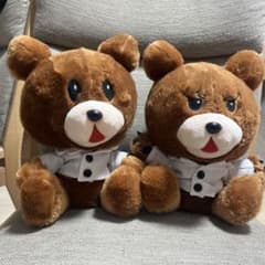 2014年発売 鷹の爪団 レオナルド博士 プライズぬいぐるみ2個セットのサムネイル