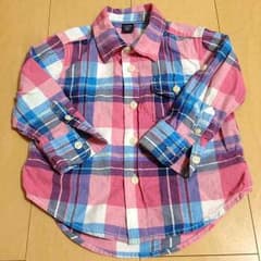 babyGap  チェックシャツ  サイズ90のサムネイル