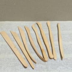 粘土細工用　ヘラ8本セットのサムネイル