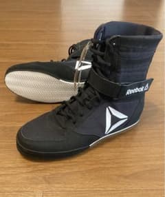新品未使用】REEBOK BOXING BOOT-BUCK リーボック 黒 - メルカリ