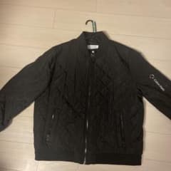 Calvin Klein キルティングジャケット フライトジャケット ブラック黒のサムネイル