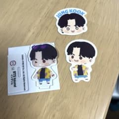 BTS スシロー ジョングク グク インザソム アクスタ ステッカー2枚セットのサムネイル