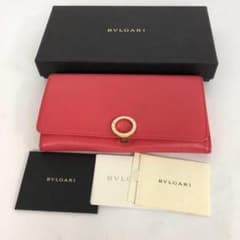 BVLGARI ブルガリ レザー 長財布 ロングウォレット ラウンドファスナーのサムネイル