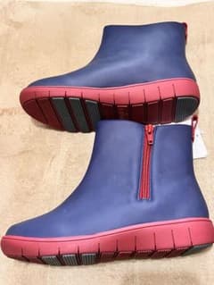 【新品】PANSY レインシューズ ネイビー　22.5のサムネイル