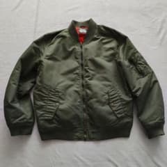 GAP XL オールドギャップ MA-1 ヴィンテージ ボンバージャケット 緑