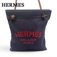 美品✨ HERMES エルメス アリーヌ キャンバス ショルダー ユニセックスのサムネイル