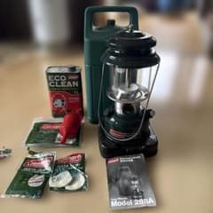 Coleman Model 288A ツーマントルランタン ケース付　他 Coleman Model 288A ツーマントルランタン ケース付 他 - メルカリ