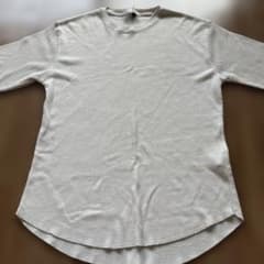 a.v.v 長袖Tシャツ ワッフル素材 白 Mのサムネイル