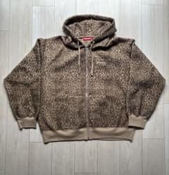 Supreme 24FW Pilled Zip Up HoodedレオパードXLのサムネイル
