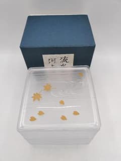 d227 姫重 義山 流水文 川上恭一郎　紙箱 茶道具 古物 d227 姫重 義山 流水文 川上恭一郎 紙箱 茶道具 古物 - メルカリ