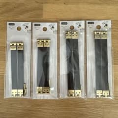 バネ口金　10cm×2パック　12cm×2パック　 合計4セットのサムネイル