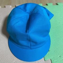 博多学園系列 幼稚園 カラー帽子 男の子 水色①のサムネイル