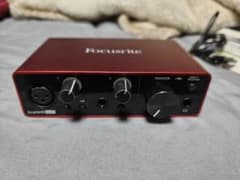 Focusrite Scarlett Solo オーディオインターフェイス
